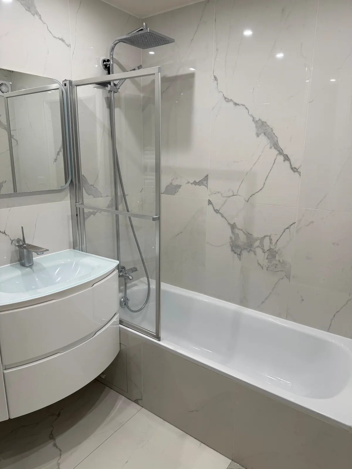 Salle de bain après rénovation